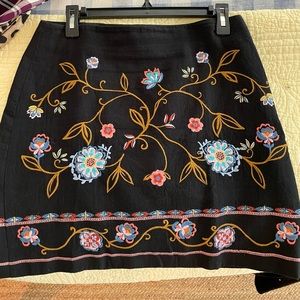 Unique Embroidered skirt!